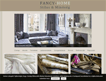 Tablet Screenshot of fancy-home.hu